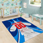 Personalized Haiti Football Champions Area Rug World Soccer Winning Trophy 2026