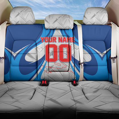 Personalized Haiti Football Champions Back Car Seat Cover World Soccer Winning Trophy 2026