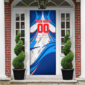 Personalized Haiti Football Champions Door Cover World Soccer Winning Trophy 2026