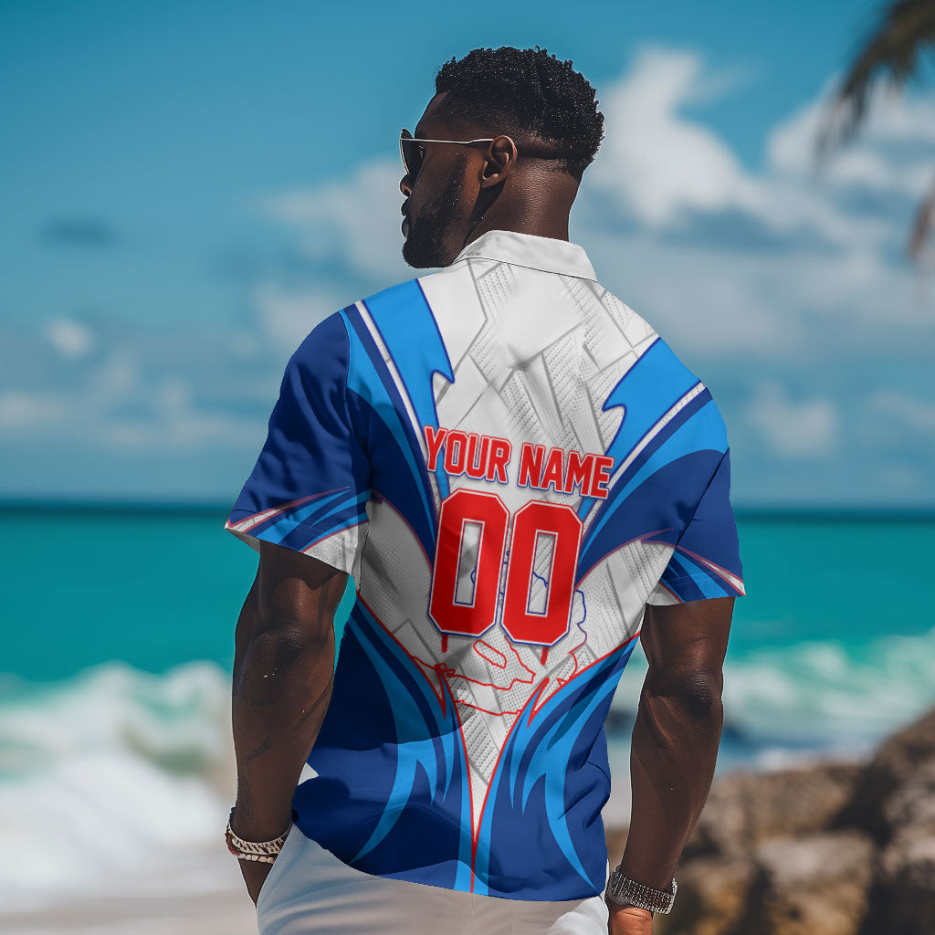 Personalized Haiti Football Champions Hawaiian Shirt World Soccer Winning Trophy 2026