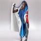 Personalized Haiti Football Champions Hooded Blanket World Soccer Winning Trophy 2026