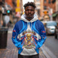 Personalized Haiti Football Champions Hoodie World Soccer Winning Trophy 2026