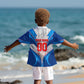 Personalized Haiti Football Champions Kid Hawaiian Shirt World Soccer Winning Trophy 2026
