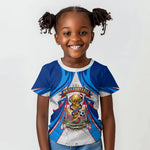 Personalized Haiti Football Champions Kid T shirt World Soccer Winning Trophy 2026