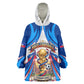 Personalized Haiti Football Champions Kid Wearable Blanket Hoodie World Soccer Winning Trophy 2026
