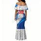 Personalized Haiti Football Champions Mermaid Dress World Soccer Winning Trophy 2026