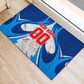 Personalized Haiti Football Champions Rubber Doormat World Soccer Winning Trophy 2026