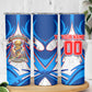 Personalized Haiti Football Champions Skinny Tumbler World Soccer Winning Trophy 2026