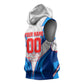 Personalized Haiti Football Champions Sleeveless Hoodie World Soccer Winning Trophy 2026