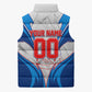 Personalized Haiti Football Champions Sleeveless Puffer Jacket World Soccer Winning Trophy 2026