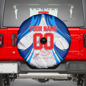 Personalized Haiti Football Champions Spare Tire Cover World Soccer Winning Trophy 2026