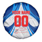 Personalized Haiti Football Champions Spare Tire Cover World Soccer Winning Trophy 2026