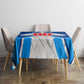 Personalized Haiti Football Champions Tablecloth World Soccer Winning Trophy 2026