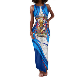 Personalized Haiti Football Champions Tank Maxi Dress World Soccer Winning Trophy 2026