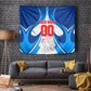 Personalized Haiti Football Champions Tapestry World Soccer Winning Trophy 2026