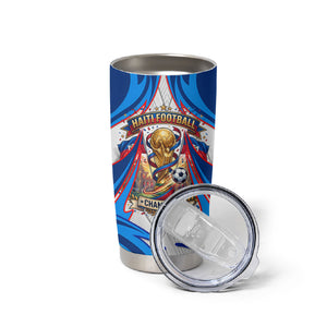 Personalized Haiti Football Champions Tumbler Cup World Soccer Winning Trophy 2026