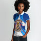 Personalized Haiti Football Champions Women Polo Shirt World Soccer Winning Trophy 2026