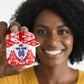 Custom Haiti Football Champions AirPods Case Haitian Soccer Fan - Tanbou Drums Tropical Flowers