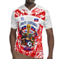 Custom Haiti Football Champions Rugby Jersey Haitian Soccer Fan - Tanbou Drums Tropical Flowers