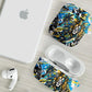 Saint Lucia Kings Cricket AirPods Case Born To Lead Caribbean Cricket Graffiti Splash Art