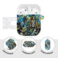 Saint Lucia Kings Cricket AirPods Case Born To Lead Caribbean Cricket Graffiti Splash Art