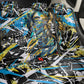 Saint Lucia Kings Cricket Back Car Seat Cover Born To Lead Caribbean Cricket Graffiti Splash Art