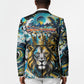 Saint Lucia Kings Cricket Blazer Born To Lead Caribbean Cricket Graffiti Splash Art