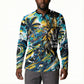 Saint Lucia Kings Cricket Button Sweatshirt Born To Lead Caribbean Cricket Graffiti Splash Art