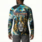 Saint Lucia Kings Cricket Button Sweatshirt Born To Lead Caribbean Cricket Graffiti Splash Art