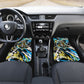 Saint Lucia Kings Cricket Car Mats Born To Lead Caribbean Cricket Graffiti Splash Art