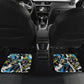 Saint Lucia Kings Cricket Car Mats Born To Lead Caribbean Cricket Graffiti Splash Art
