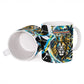 Saint Lucia Kings Cricket Ceramic Mug Born To Lead Caribbean Cricket Graffiti Splash Art