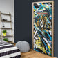 Saint Lucia Kings Cricket Door Cover Born To Lead Caribbean Cricket Graffiti Splash Art