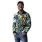 Saint Lucia Kings Cricket Long Sleeve Polo Shirt Born To Lead Caribbean Cricket Graffiti Splash Art