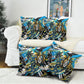 Saint Lucia Kings Cricket Pillow Cover Born To Lead Caribbean Cricket Graffiti Splash Art