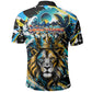 Saint Lucia Kings Cricket Polo Shirt Born To Lead Caribbean Cricket Graffiti Splash Art
