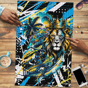 Saint Lucia Kings Cricket Puzzle Born To Lead Caribbean Cricket Graffiti Splash Art
