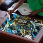 Saint Lucia Kings Cricket Puzzle Born To Lead Caribbean Cricket Graffiti Splash Art