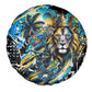 Saint Lucia Kings Cricket Spare Tire Cover Born To Lead Caribbean Cricket Graffiti Splash Art