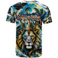 Saint Lucia Kings Cricket T shirt Born To Lead Caribbean Cricket Graffiti Splash Art