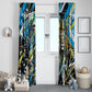 Saint Lucia Kings Cricket Window Curtain Born To Lead Caribbean Cricket Graffiti Splash Art