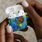 Saint Lucia Cricket AirPods Case Kings Lion Unstoppable Mascot Art