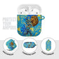 Saint Lucia Cricket AirPods Case Kings Lion Unstoppable Mascot Art
