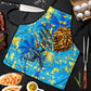 Saint Lucia Cricket Apron Kings Lion Unstoppable Mascot Art