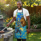 Saint Lucia Cricket Apron Kings Lion Unstoppable Mascot Art
