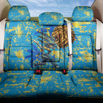 Saint Lucia Cricket Back Car Seat Cover Kings Lion Unstoppable Mascot Art