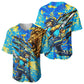 Saint Lucia Cricket Baseball Jersey Kings Lion Unstoppable Mascot Art