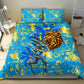 Saint Lucia Cricket Bedding Set Kings Lion Unstoppable Mascot Art