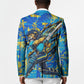 Saint Lucia Cricket Blazer Kings Lion Unstoppable Mascot Art
