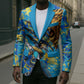 Saint Lucia Cricket Blazer Kings Lion Unstoppable Mascot Art
